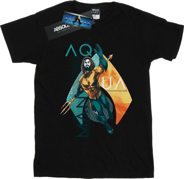 Image du produit - T-shirt AQUAMAN TROPICAL ICON - Garçon (152, 158)