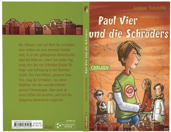 Immagine prodotto Paul Vier e gli Schröder (Andreas Steinhöfel, Tedesco)
