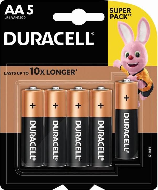 Immagine prodotto Duracell Batterie AA 5 Pezzi (5 pz.)