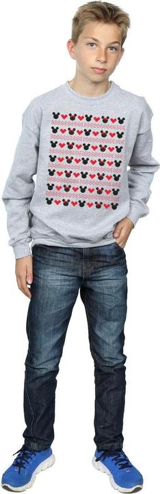 Image du produit Disney - Sweat MICKEY AND MINNIE CHRISTMAS HEARTS - Garçon (152, 158)