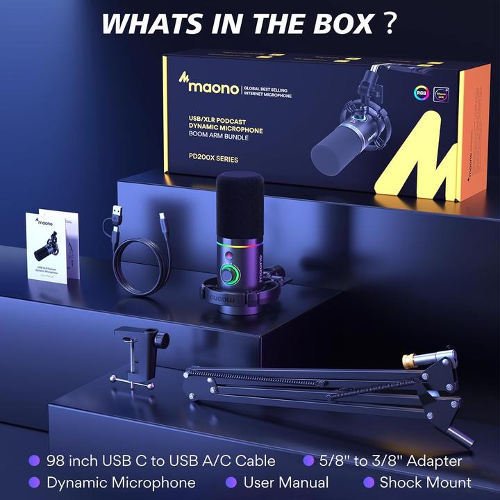 Actual product image Maono PD200XS
