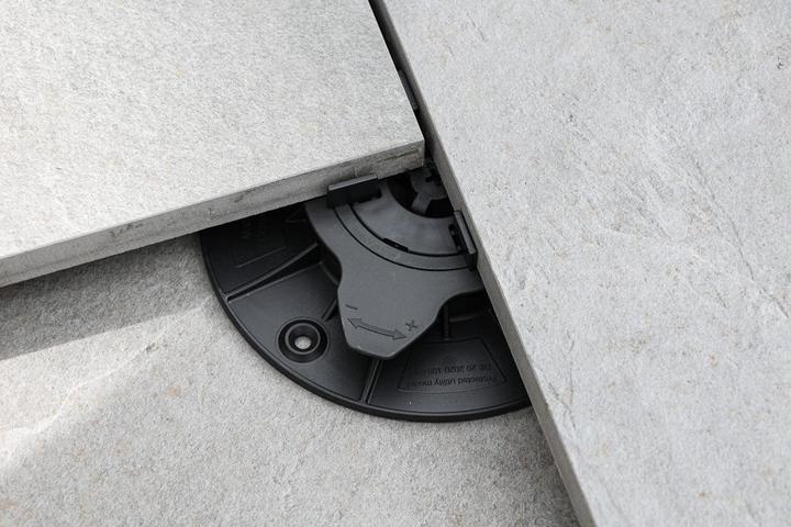 Image du produit Sanpro Supports de plots? réglables en hauteur pour dalles de terrasse & fermeture rapide 18-36 mm