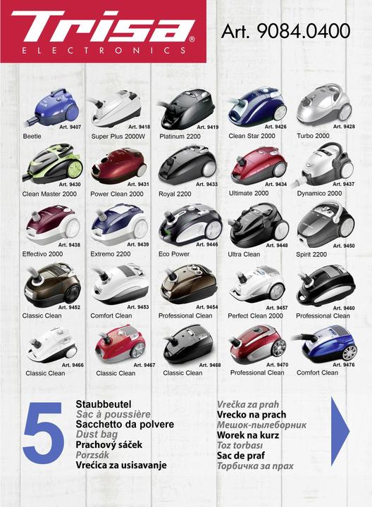 Produktbild Trisa Staubbeutel 9084 (5 x)