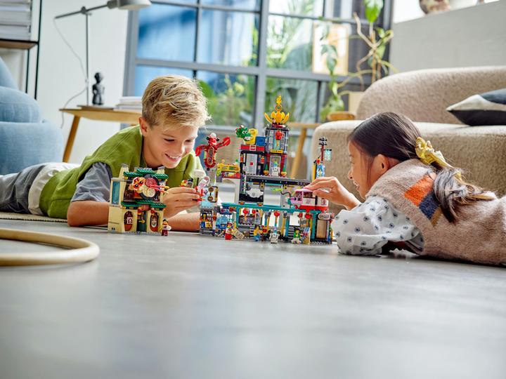 Actual product image LEGO City of lanterns (80036, LEGO Monkie Kid, LEGO Rare Sets)