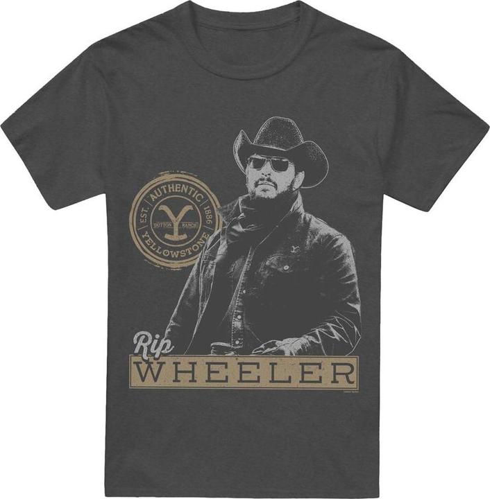 Actual product image Yellowstone Unisex Adult Rip Wheeler T-Shirt (M)