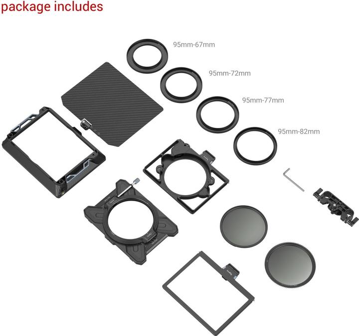 Produktbild SmallRig Lightweight Multifunctional Matte Box (ø95mm) VND Kit (Matte Box)