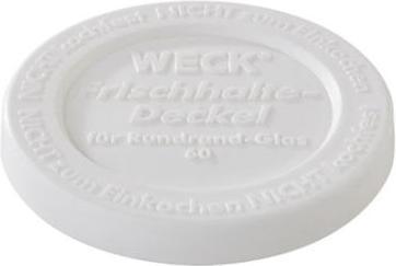 MultiLine Låg Plast Hvid til Weck Ø10.8 cm,10 pk x 5 stk/krt