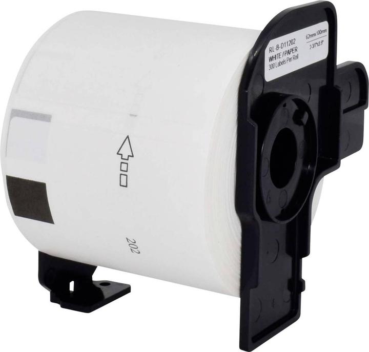 Produktbild Renkforce Etiketten Rolle 62 x 100 mm Papier Weiss 300 St. Standard RF-6027498 Ve