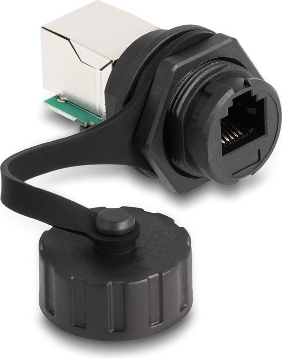 Image du produit Delock Connecteur de câble RJ12 femelle à RJ12 femelle à encastrer (Raccord réseau)