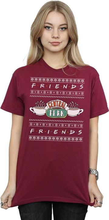 Immagine prodotto Friends Fair Isle Central Perk Maglietta Ampia Donna (M)