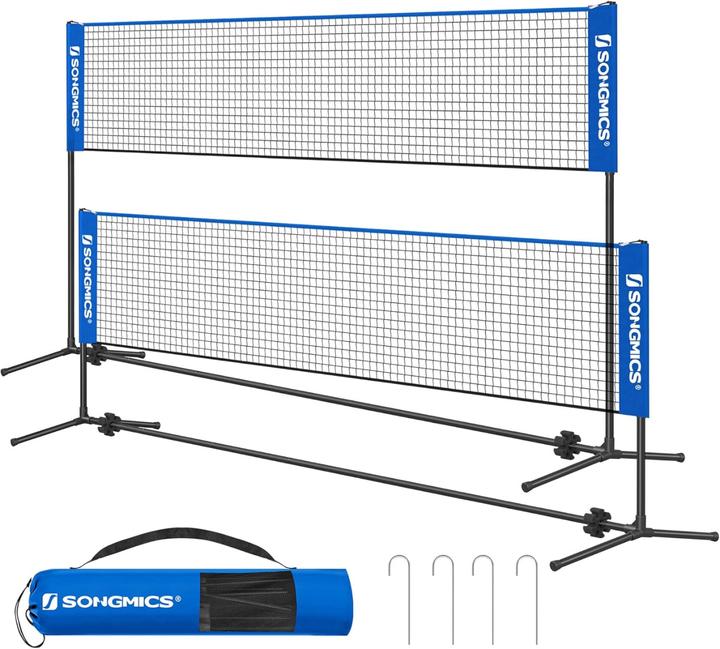 Songmics Badminton Netz Set 4 Meter Portabel