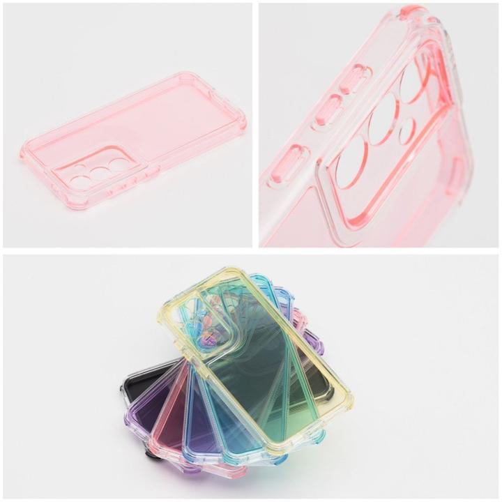 Actual product image OEM Back panel cover MATRIX CLEAR Case for SAMSUNG A05s powder pink (Samsung Galaxy A05s)