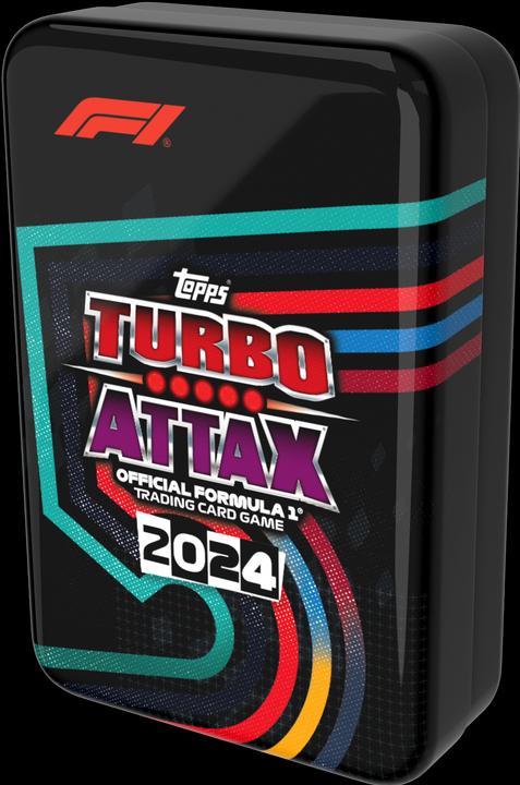 Immagine prodotto Topps/Merlin FORMULA 1 TURBO ATTAX MEGA TIN (F1TA24-2406)