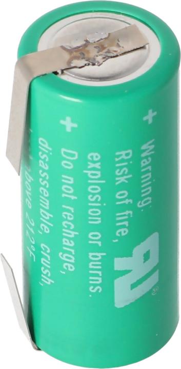 Image du produit Varta Pile CR2/3AA, 6237 avec languette à souder en forme de U, 6237301301 (1 pcs, 2/3 AA, 1350 mAh)