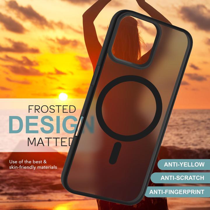 Actual product image Nalia Matte hybrid case with MagSafe function (Apple iPhone 16 Pro)