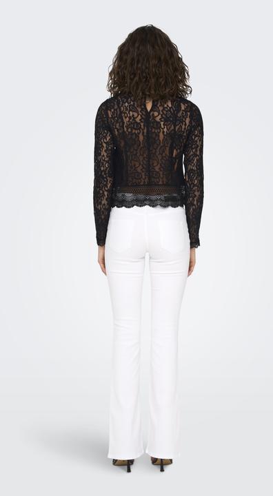 Actual product image Only Lace top with long sleeves (XL)