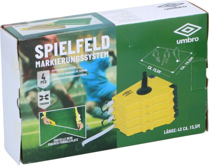 Produktbild Umbro Mobiles Linienmarkierungsset, 4 x 15,5 m