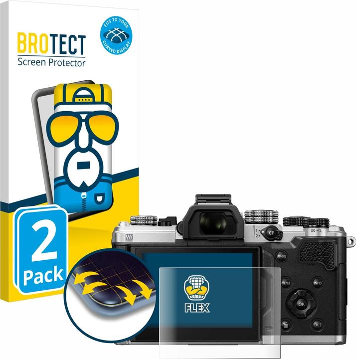 BROTECT Fullscreen Schutzfolie Displayschutz Folie Klar Transparent (Displayschutz, OM-3)