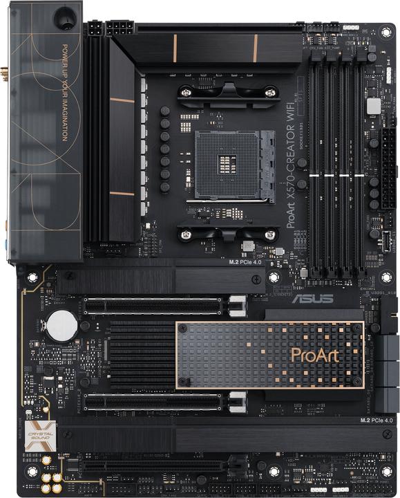 Actual product image ASUS ProArt X570-Creator WiFi (AM4, AMD X570, ATX)