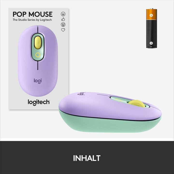 Produktbild Logitech Pop Mouse (Kabellos)