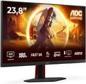 Produktbild AOC 60,4cm (23,8") Q24G4RE 16:09 2xHDMI+DP IPS black-red (2560 x 1440 Pixel, 23.80")