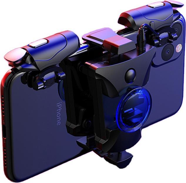 Image du produit Plutoos PUBG Handle Mobile Gaming Joystick Trigger Shooter Controller android Gamepad L1 R1 (iOS, Android)