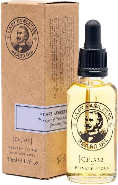 Actual product image Captain Fawcett Private Stock Beard Oil (50 ml)
