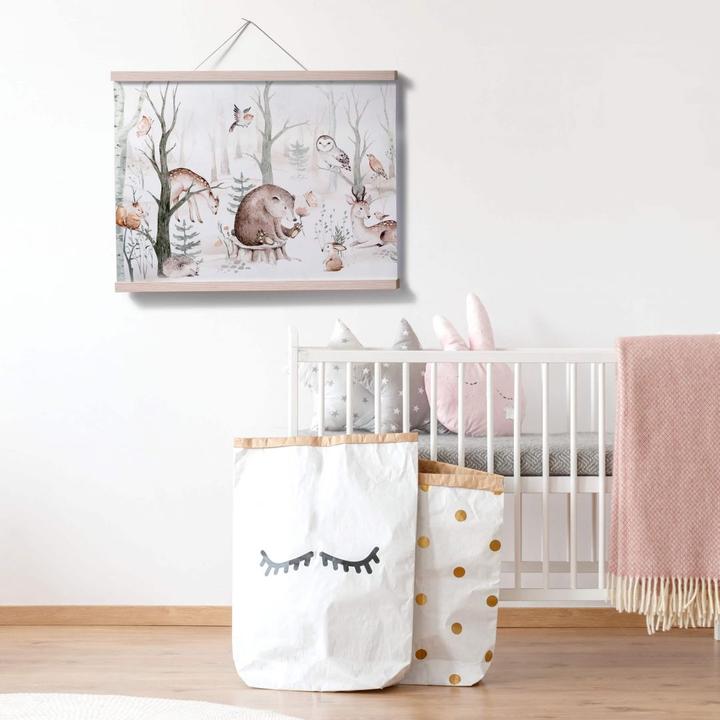 Image du produit Trenddeko Amis des animaux dans la forêt (40 x 30 cm)