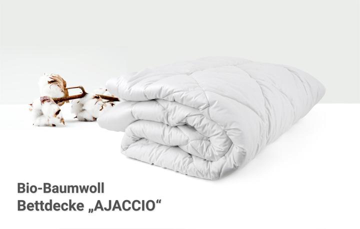 Image du produit Aspero Couette en coton bio AJACCIO (1500 g, 200 x 200 cm)