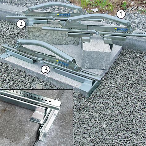 Actual product image Magni Probst slab lifter PPH 10/62 For slabs 10-62 cm Professional tool for jointless laying of pavements