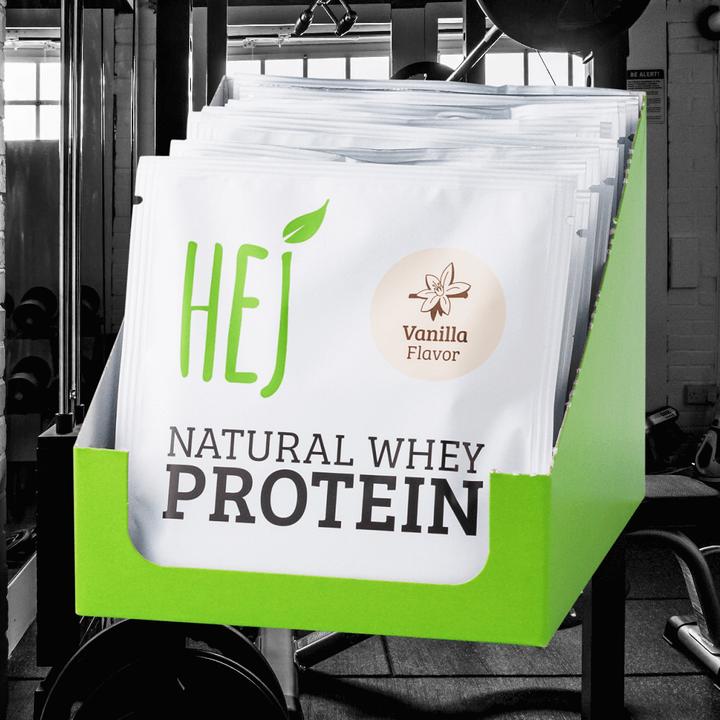 Immagine prodotto HEJ Nutrition Proteine del siero del latte naturali HEJ (Vaniglia, 1 pz., 449 g)