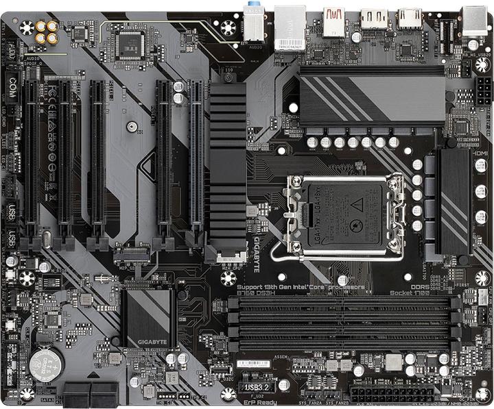 Actual product image Gigabyte B760 DS3H (LGA 1700, Intel B760 Express, ATX)