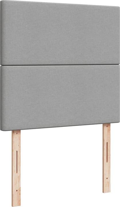 Image du produit VidaXL Bo x lit de saut avec matelas 90 x 190 cm Tissu (90 x 190 cm)