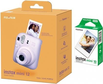 Actual product image Fujifilm Instax Mini 12 + instax mini glossy