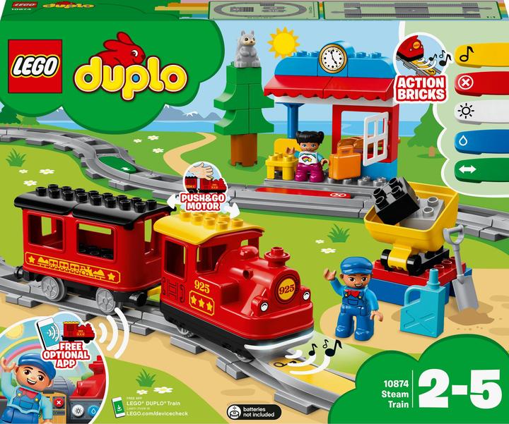LEGO Dampfeisenbahn (10874)
