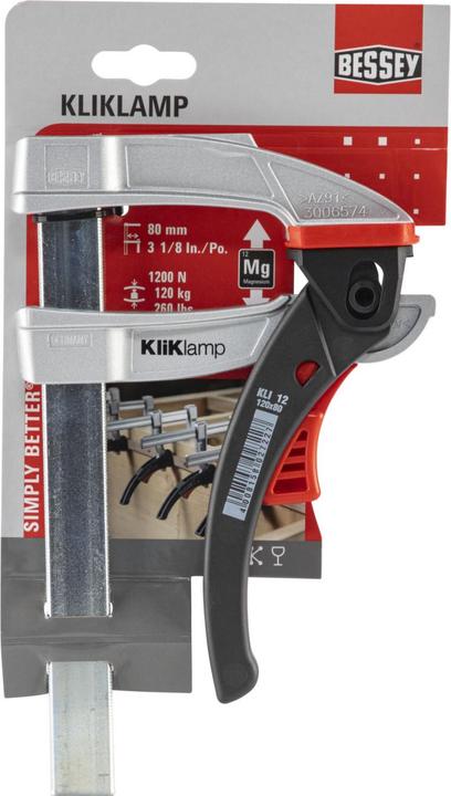 Image du produit Bessey KliKlamp KLI12 (120 mm)