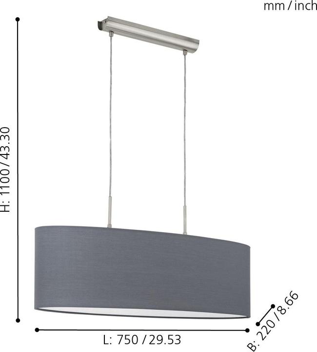 Actual product image EGLO Pasteri (E27)