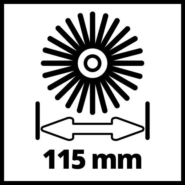 Actual product image Einhell Surface brush medium (1 pcs.)