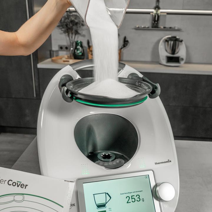 Image du produit Wundermix WunderCover® | Couvercle fraîcheur avec fonction de pesée pour Thermomix TM6, TM5