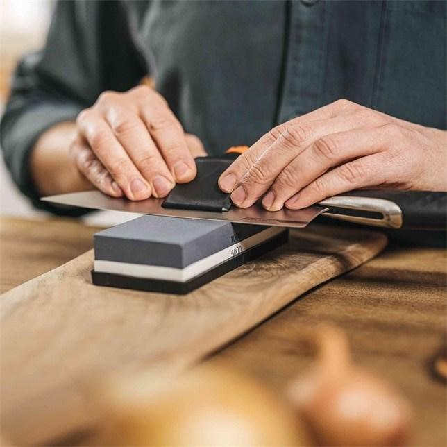Produktbild Fiskars Wetzstein Premium-Set zum Schärfen von Messern