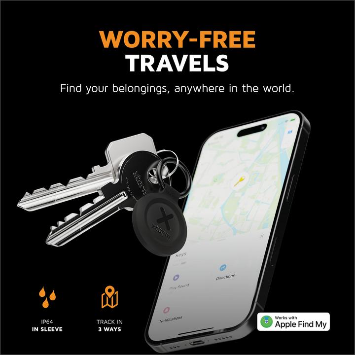 Produktbild Xtorm TravelTag 1 stück - IP64 (Apple)