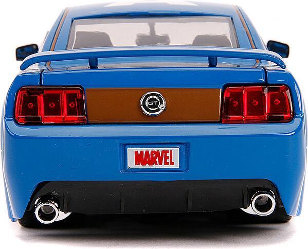 Produktbild Jada Avengers Captain America mit Auto 1:24