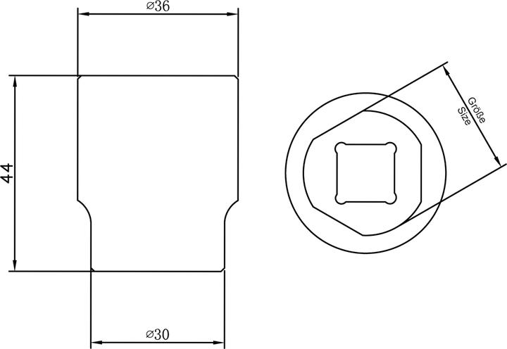 Image du produit BGS Jeu de douilles pour pompes Bosch VE