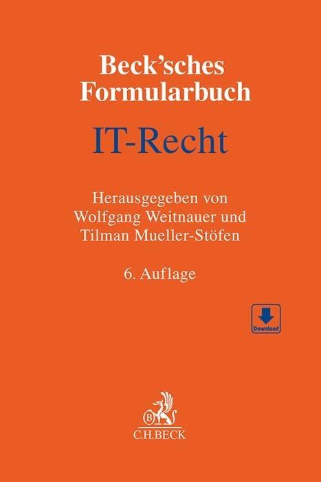 Actual product image Beck'sches form book IT law (1289 x)