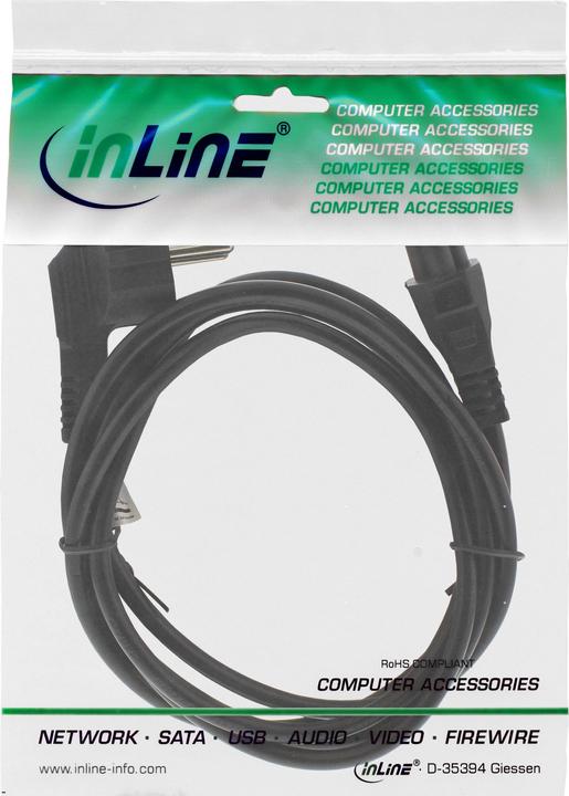 Actual product image InLine CEE7/7 – IEC-C5 (2 m)