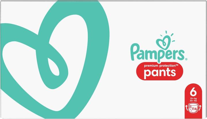 Produktbild Pampers Premium Protection Pants (Gr. 6, Monatsbox, 116 Stück)