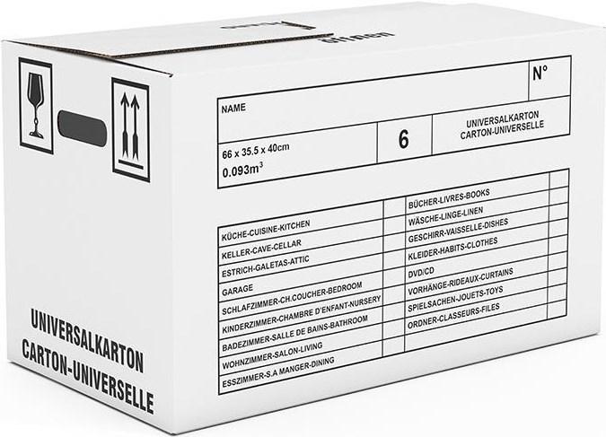 Antalis Moving box (box of 10) (66 x 36 x 40 cm, 95 l)