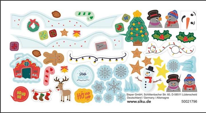 Actual product image Siku VW T5 Snowman - LIMITED EDITION