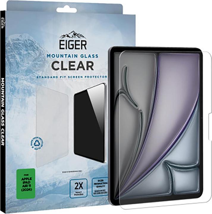 Eiger Mountain Glass Clear (1 pièce(s), iPad Air 11 2024 (M2), iPad Air 11 2025)