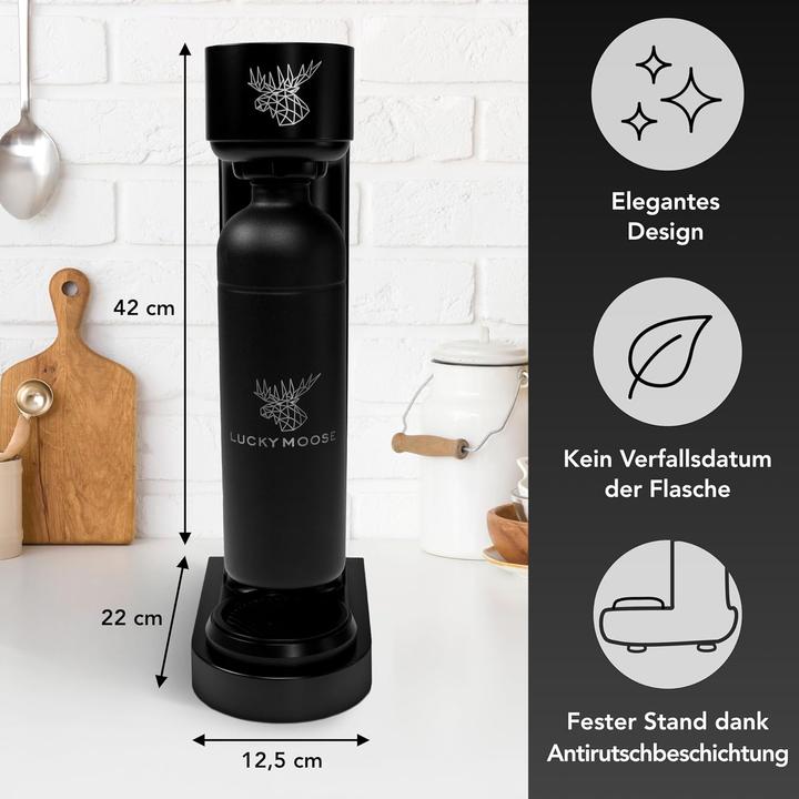 Actual product image Luckymoose Infinity Wassersprudler